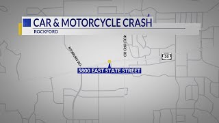 27yearold motorcyclist killed in Rockford crash Saturday morning [upl. by Nnylsor]