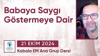 Rabaş quotBabaya Saygı Göstermeye Dairquot 21102024 [upl. by Bryan]