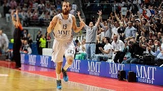 AllEuroleague First Team Sergio Rodriguez Real Madrid [upl. by Gwennie]