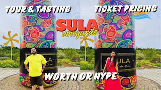 Sula Vineyards Nashik  Complete Tour  Wine Capital of India  Expense of Wine Tasting [upl. by Anoo]