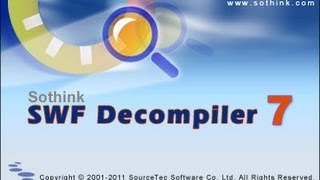 Sothink SWF Decompiler 7 Crack Download Tutorial [upl. by Spancake523]