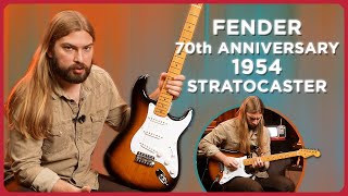 Fender Reissues The Original First Year Stratocaster 70th Anniversary 1954 Stratocaster [upl. by Etnuahc]