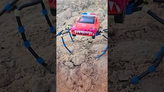 RC Lighning MCQueen Spider Monster DIY thundercartoy mcqueen choochoocharles monstercar [upl. by Ullyot]