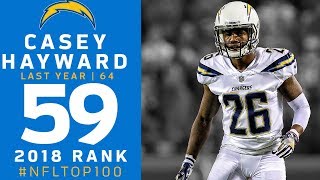 59 Casey Hayward CB Chargers  Top 100 Players of 2018  NFL [upl. by Vaclava487]