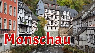 Monschau wirklich die schönste Kleinstadt in DeutschlandOktober 2024 [upl. by Nerrag896]