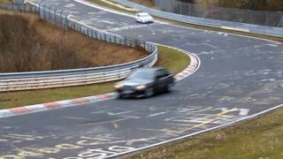 Nürburgring almost crashes with Mercedes AMG amp Sierra Cosworth  Brünnchen 2010 [upl. by Ssecnirp]