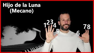 Mecano  Hijo de la luna Piano [upl. by Adelind]