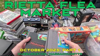 New The Rietta Flea Market This Place Has Potential October 2023 Episode 1 [upl. by Yrrep634]