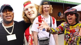 We Met Zias amp Nardwuar at Rolling Loud [upl. by Gabey]