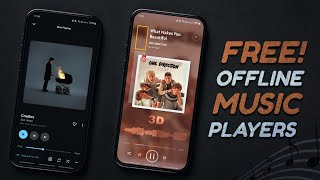 5 Best ADFREE OFFLINE Music Players for Android  2024 [upl. by Ahsen]