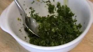 Gremolata  Italian Parsley Garlic Lemon Sauce [upl. by Halil728]