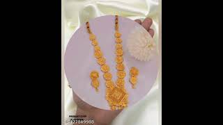 1gm gold jewellery collection please subscribeampwatching [upl. by Burkhart]