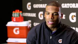 Cam Newton breaks down the Super Bowl XLVII QB matchup [upl. by Sinai]