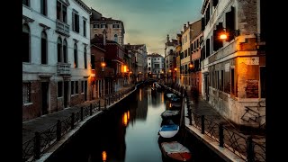 Live Walking Tour  Venice at dusk in Cannaregio district [upl. by Reizarf]