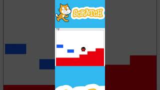 Lập trình game Platformer với Scratch games shorts [upl. by Ahsael]