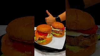 Crispy Chicken Burger ASMR Cooking  shorts food cooking asmr nonveg chicken indianasmrworld [upl. by Eekorehc]