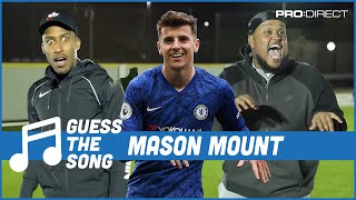 Mason Mount does Chunkz Frankenstein Celebration  ProDirect Guess The Song Challenge [upl. by Mitinger32]