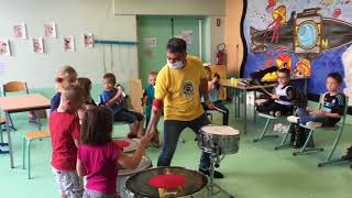 Initiation Percussions brésiliennes Enfants [upl. by Haidadej]