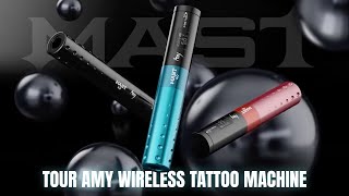 Mast Tour Amy Wireless Tattoo Machine [upl. by Nortna]