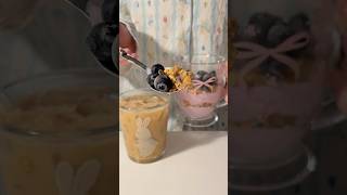 ara öğünüm 🫐 recipe icedcoffee healthyfood [upl. by Reich939]