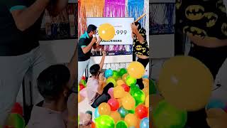 Subscribe kar do balloon challenge funny games experiment foryou mrindianhackersexperiment [upl. by Nyleahs]