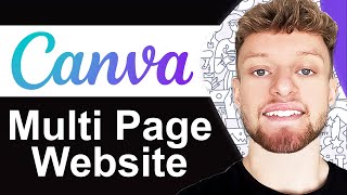 How To Create a Multi Page Canva Website Step By Step [upl. by Suh]