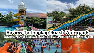 Boash Waterpark Bogor‼️13 Kolam Seru Hanya 15ribu Free Kolam Ombak [upl. by Elokkin]