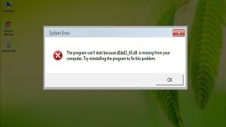 How to Fix D3DX1143dll Missing Error [upl. by Icart]