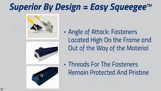 Easy Squeegee  Superior by Design [upl. by Yttap]