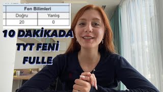 TYT FEN 2020 İÇİN NE YAPTIM Önemli noktalar ve kaynaklar [upl. by Santiago]