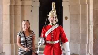 london guard tourists [upl. by Aleinad]