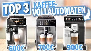 Die besten KAFFEEVOLLAUTOMATEN 2024  Top 3 Kaffee Vollautomaten im Vergleich [upl. by Gunzburg]