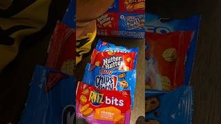 MINI OREO NUTTER BUTTER MINI CHIPS AHOY RITZ BITZ allinone cookies shortsvideo shortsfeed [upl. by Oliric]