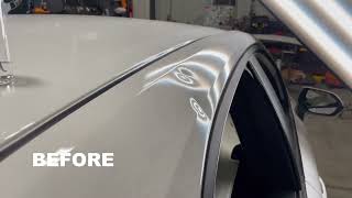 Auto Hail Damage Repair Springfield Mo  Repair Before amp After  Passenger Back Door  Elite Dent Co [upl. by Fitts]