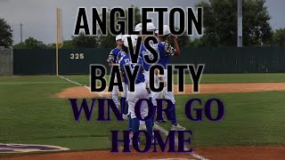 WIN OR GO HOME ANGLETON VS BAY CITY SENIOR LITTLE LEAGUE [upl. by Ahsiam]