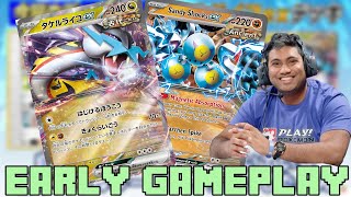 Raging Bolt EX EARLY Gameplay and Decklist [upl. by Freemon]