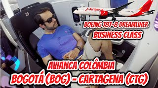 Flight Report 20 MELHOR BUSINESS CLASS entre Bogota BOG e Cartagena CTG pela Avianca Colômbia [upl. by Mure971]