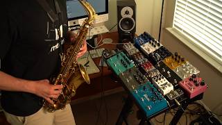 SAX  EFFECTS Meris Hedra PolymoonMercury7 Improvisation [upl. by Meeks440]