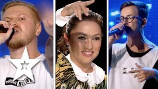 Best RAP Auditions on Romanias Got Talent  Românii au talent 2017 [upl. by Notned]