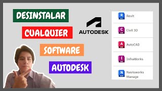 DESINSTALAR PROGRAMAS DE AUTODESK CORRECTAMENTE👷🏻💯 [upl. by Miner]