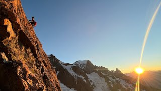 Arête Kuffner  Aiguille des Glaciers [upl. by Cir]