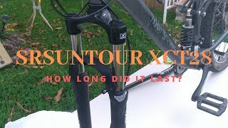 Suntour XCT 28  Review  Did it Survive [upl. by Yraek]