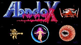 Abadox Longplay Famicom RetroGame [upl. by Rede]