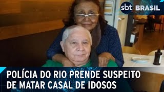 Homem é preso por matar casal de idosos no Rio de Janeiro  SBT Brasil 291024 [upl. by Bradly383]