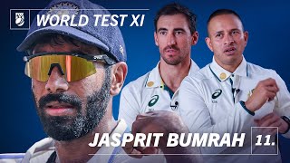 quotThe best bowler in the worldquot 🤩  Australia picks their World Test XI  Jasprit Bumrah [upl. by Ahtelat]