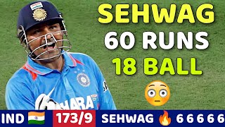 SEHWAG 60 RUNS VS SL  IND VS SL ASIA CUP FINAL 2008  What A Nail Biting Thriller Match😱🔥 [upl. by Adaminah]