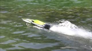 HydroPro INCEPTION Brushless Powered  RC Boat [upl. by Jonis17]