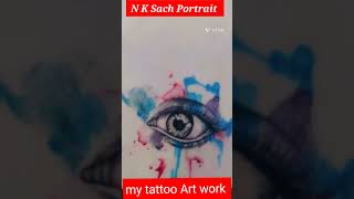 Tattoo work on skin Padharidwartattooartist [upl. by Maddi]