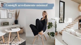 Come arredare casa nello stile MINIMAL 10 consigli [upl. by Kaila869]