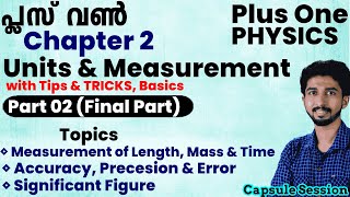 Chapter 2 Units amp Measurement with basics  Part 2  Errors  Significant Figure  Plus One Physics [upl. by Rehpotsihc80]